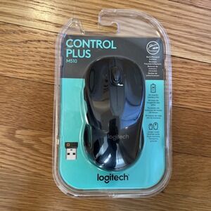Logitech Control Plus M510 Wireless Mouse New Sealed